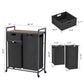 Smart FENDEE Laundry Hamper Cart with Drawers and 2 Laundry Sorter, 2 Bags, Clothes Sorter