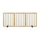 Algherohein Dog Gate for Inside,Bamboo Freestanding Pet Gate for Doorways
