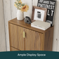 Algherohein Wood Shoe Storage Cabinet for Entryway,Shoe Rack Organizer with Flip Drawers