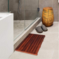 Smuxee Teak Wood Bath Shower Mat,Non Slip Bathtub Mat