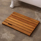 Smuxee Teak Wood Bath Shower Mat,Non Slip Bathtub Mat
