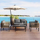 Algherohein Wicker Outdoor Furniture Sets,Outdoor Patio Couch,Chairs and Table Set