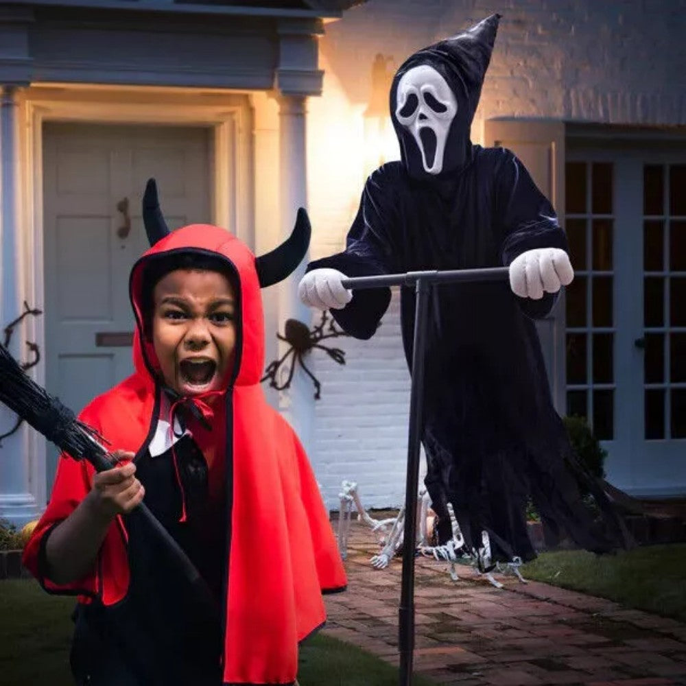 Algherohein Halloween Outdoor Decoration,Ghosts Scream Scarecrow Flying