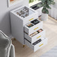 Smuxee Dressers Chest of Drawers for Bedroom with 4 Drawer,Tall Wood Storage Dresser,Adult