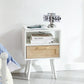 Smart FENDEE Rattan Nightstand