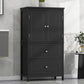 Smuxee Bathroom Storage Cabinets with Doors and Shelves,Bathroom Drawer Organizer