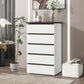 Algherohein Chest of Drawers White Dressers for Bedroom