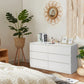 Algherohein Wood  Drawer Dresser for Bedroom,Tall Dressers Chest of Drawers,Adult