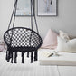 Algherohein 1-Seat Modern Hammock Chair,Outdoor Patio Porch Swing with Hanging Cotton Rope