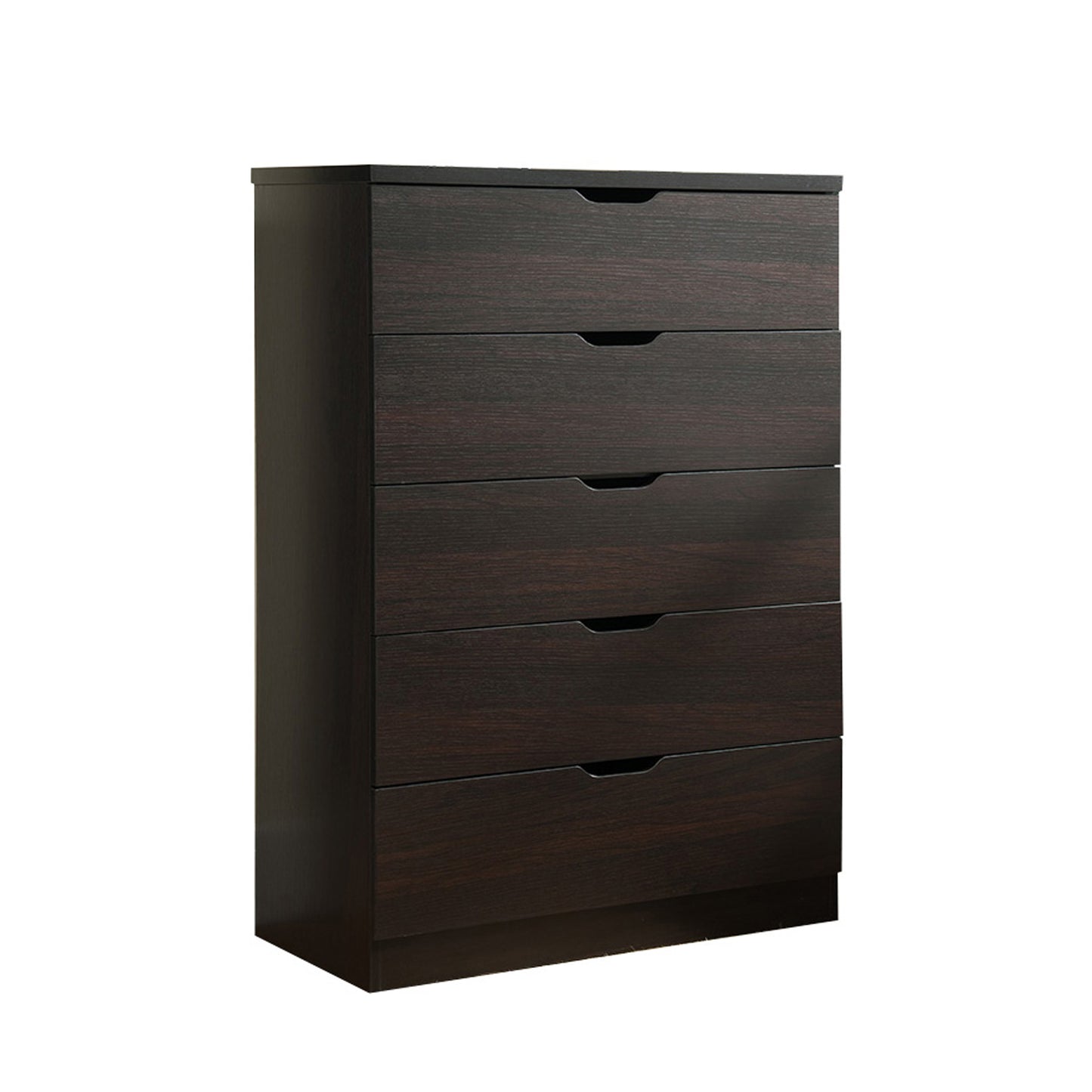 Semiocthome 5 Drawers Dresser Modern Storage Drawer Wood Organizer for Bedroom