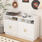 Algherohein Dressers for Bedroom,Storage Cabinets with Doors and Shelves