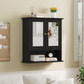 Smuxee Bathroom Cabinet over The Toilet Storage,Medicine Cabinet with Mirror Door