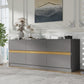 Algherohein Dressers for Bedroom,Wide 6 Chest of Drawers Bedroom Furniture