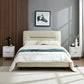 Semiocthome Nightstand with 2 Drawers and Metal Legs Bedside Table for Bedroom