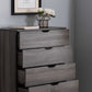 Algherohein Wood Tall Dresser with 5 Drawer for Bedroom,Storage Cabinet Chest of Drawers,Adult