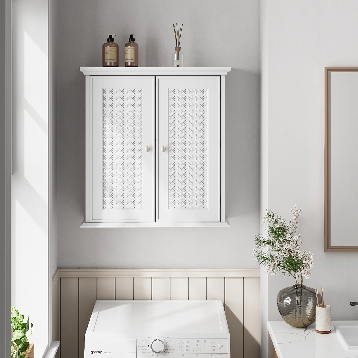 Smuxee Bathroom Storage with Bathroom Shelf