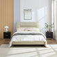 Semiocthome Nightstand with 2 Drawers and Metal Legs Bedside Table for Bedroom