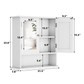 Smuxee Bathroom Cabinet over The Toilet Storage,Medicine Cabinet with Mirror Door