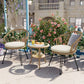 Algherohein Outdoor Patio Table and Chairs,Rattan Patio Furniture Sets