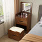 Semiocthome 3 in 1 Vanity Desk with Plip Top Mirro