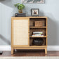 Smart FENDEE Modern Sideboard Accent Storage Cabinet