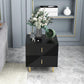 Smuxee Wood Modern 2-Drawers Nightstands Table,Bedside Table End Table for Bedroom