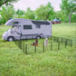 Smart FENDEE Dog Playpen Heavy Duty Pet Fence Metal Exercise Pens Outdoor