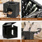 Algherohein Rattan Cat Houses for Indoors,Pet Cat Tunnel Toys Gifts,Cat Crate Bed and Nest