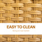 Algherohein Rattan Cat Houses for Indoors,Pet Cat Tunnel Toys Gifts,Cat Crate Bed and Nest