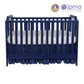 Semiocthome Celeste 3-in-1 Convertible Island Crib Navy Blue