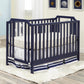 Semiocthome Celeste 3-in-1 Convertible Island Crib Navy Blue