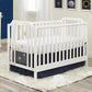 Semiocthome Celeste 3-in-1 Convertible Island Crib White