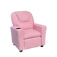 Smuxee Leather Kids Recliner with Cup Holder,Kids Toddler Game Chairs Sofa for Boys or Girls