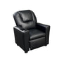 Smuxee Leather Kids Recliner with Cup Holder,Kids Toddler Game Chairs Sofa for Boys or Girls