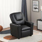 Smuxee Leather Kids Recliner with Cup Holder,Kids Toddler Game Chairs Sofa for Boys or Girls