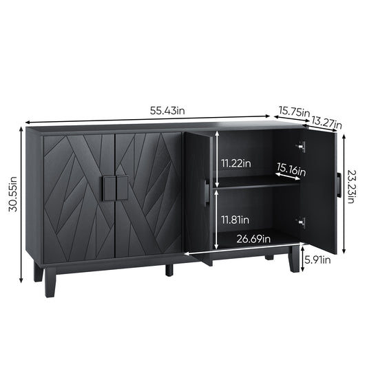 Smart FENDEE Modern Sideboard Credenza