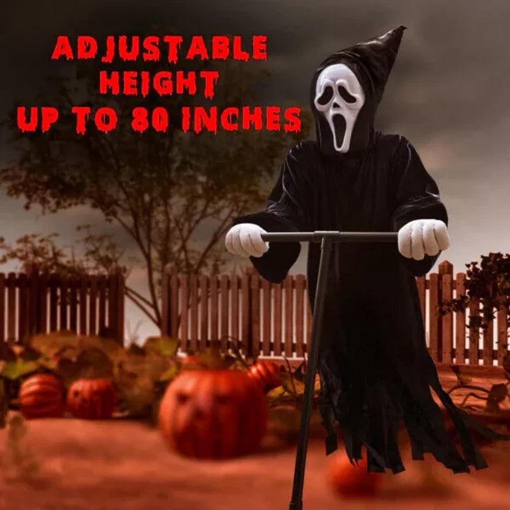 Algherohein Halloween Outdoor Decoration,Ghosts Scream Scarecrow Flying
