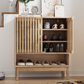 Smuxee Shoe Storage Cabinet with Doors,16-24 Pairs Shoes Organizer for Front Door,Entrance