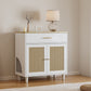 Algherohein Cat Litter Box Enclosure,Wood Pet Cat House Storage Cabinet,Hidden Cat Washroom