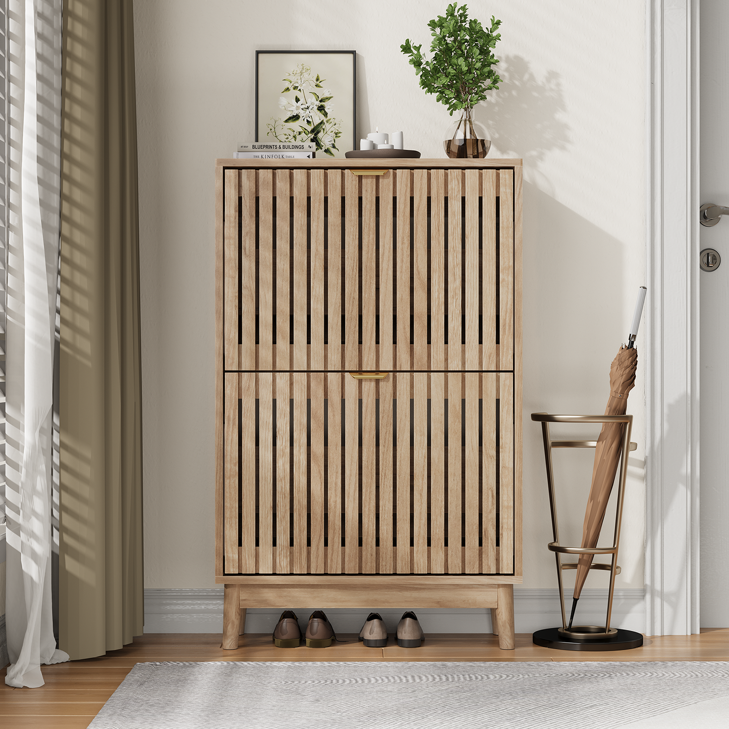Semiocthome Modern Shoe Cabinet