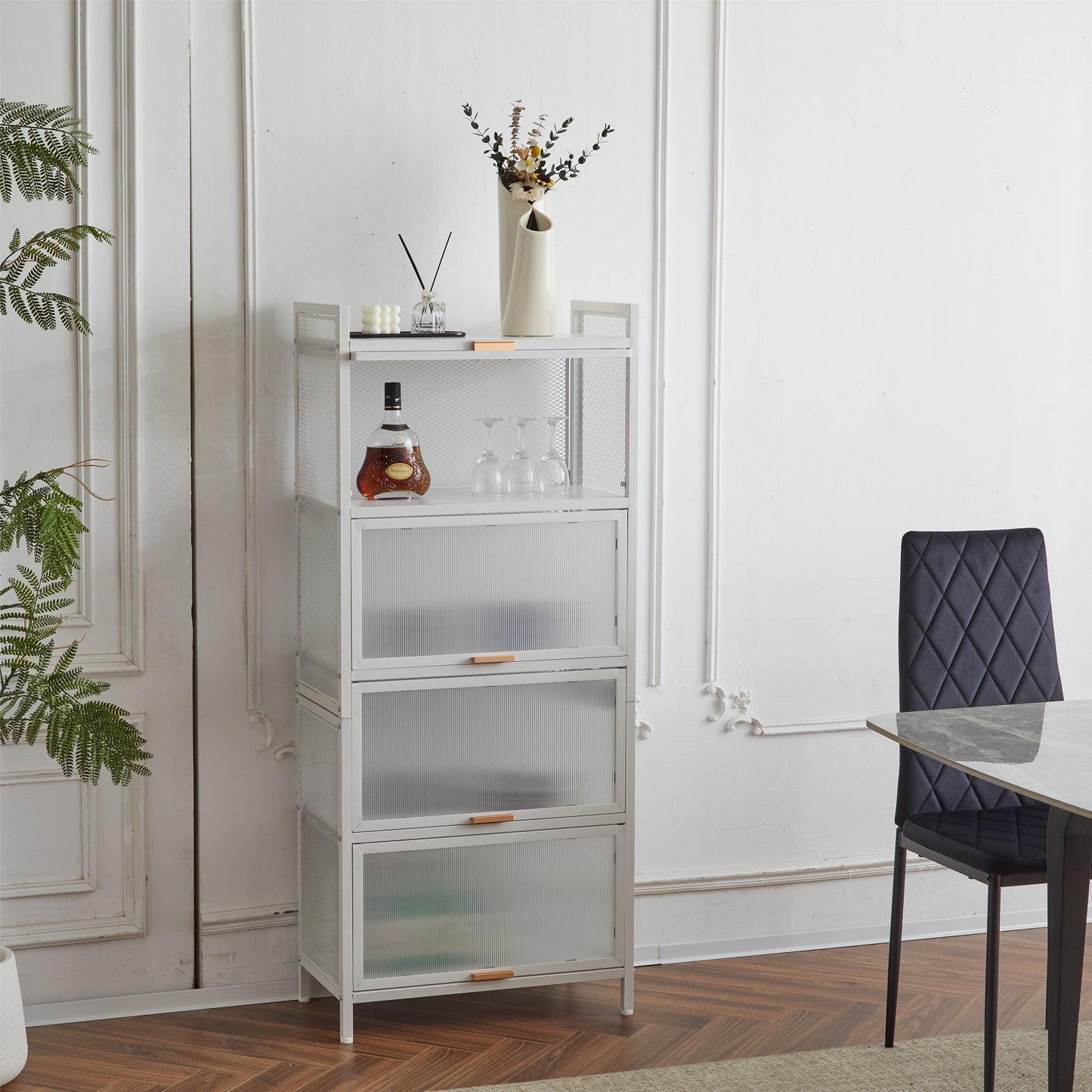 Algherohein Modern Storage Cube Book Shelf