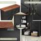Semiocthome Farmhouse Bathroom Cabinet Medicine Cabinet with Adjustable Shelf for Bathroom, Black