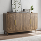 Algherohein Sideboard Buffet Cabinet with Storage,Cabinet with Doors and Adjustable Shelves