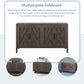 Algherohein Classical Sideboard Storage Cabinets, Kitchen Sideboards