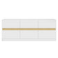 Algherohein Dressers for Bedroom,Wide 6 Chest of Drawers Bedroom Furniture