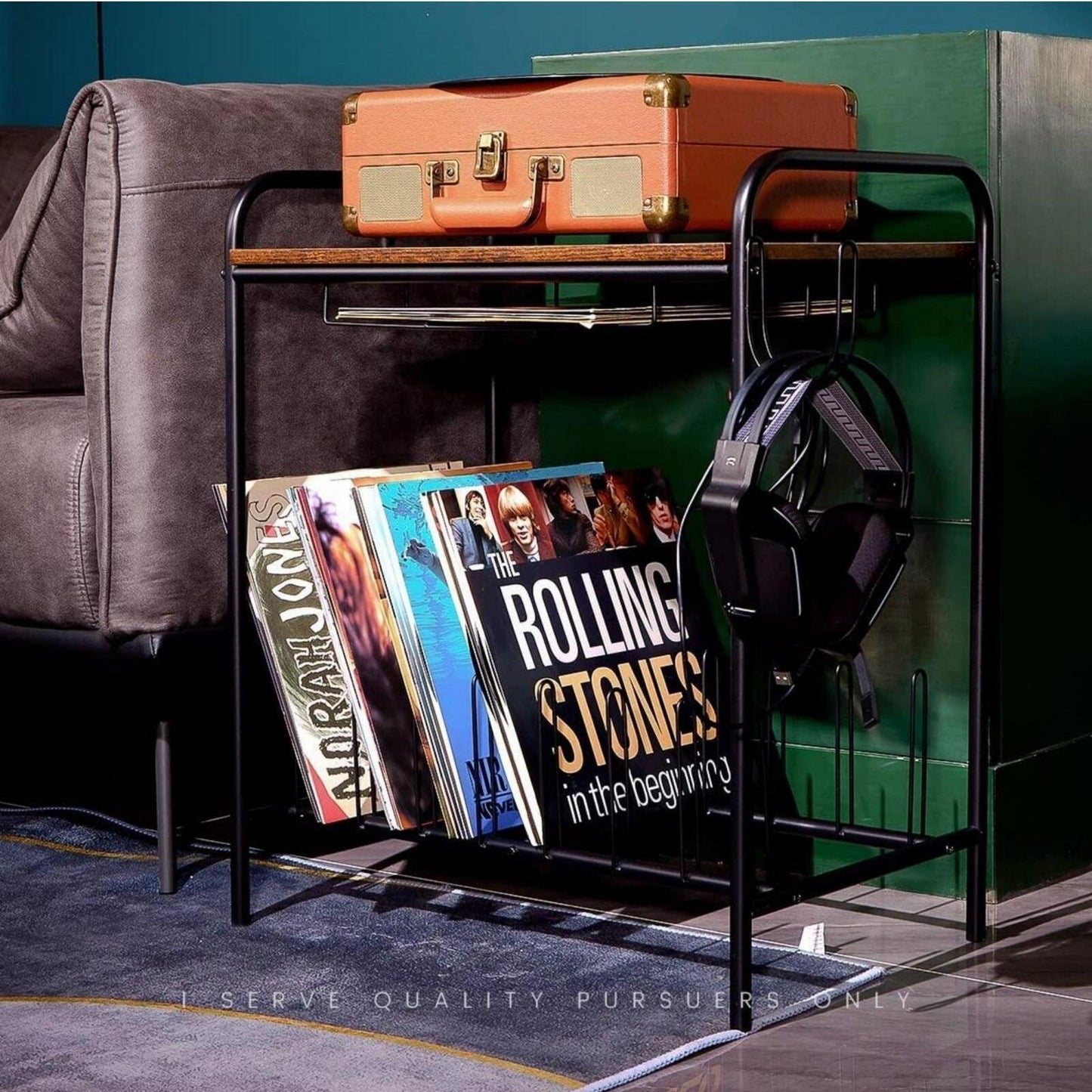 Smuxee Retro Record Player Stand