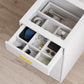 Smuxee Dressers Chest of Drawers for Bedroom with 4 Drawer,Tall Wood Storage Dresser,Adult