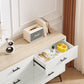 Algherohein Modern Dressers for Bedroom,Chest of 6 Drawers,Storage Cabinet for Living Room
