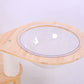 Algherohein Wooden Cat Trees and Towers with Space Capsule,Home Cat Scratching,Pet Cat Gifts