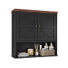 Smuxee Bathroom Cabinet Storage with Bathroom Shelf, Over the Toilet Storage Wall Cabinet